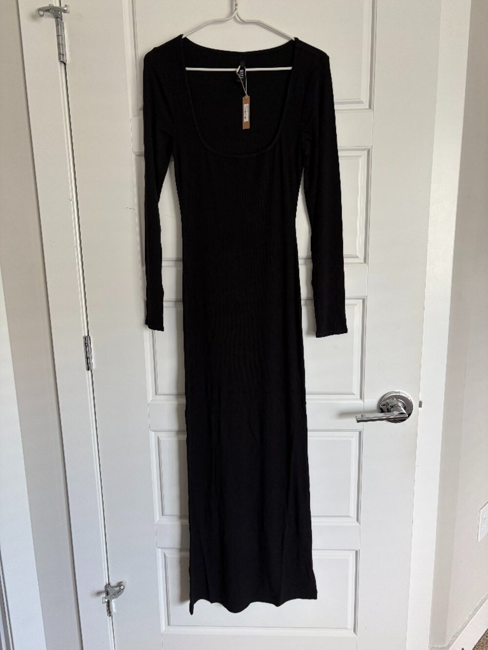 SKIMS Soft Lounge Ribbed Long Sleeve Dress